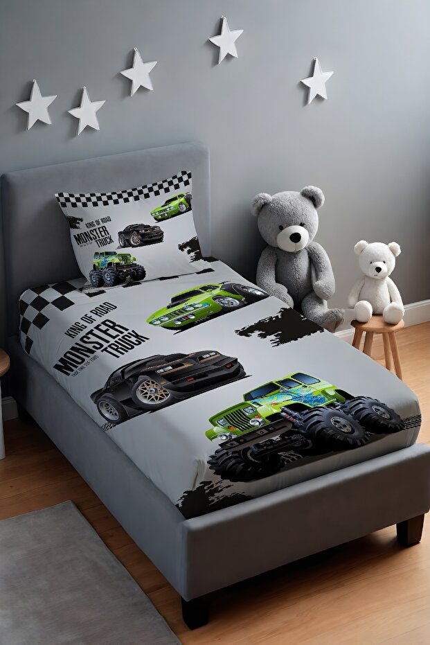 نمط شاحنة الوحش السوداء - 2