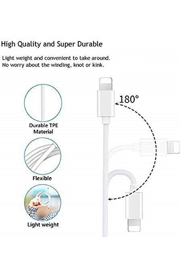 Lightning To 3.5mm Jack Aux Kablo Iphone 7 8 X 7 Plus 8 Plus Aa Kalite Lightning Aux Dönüştürücü - 2