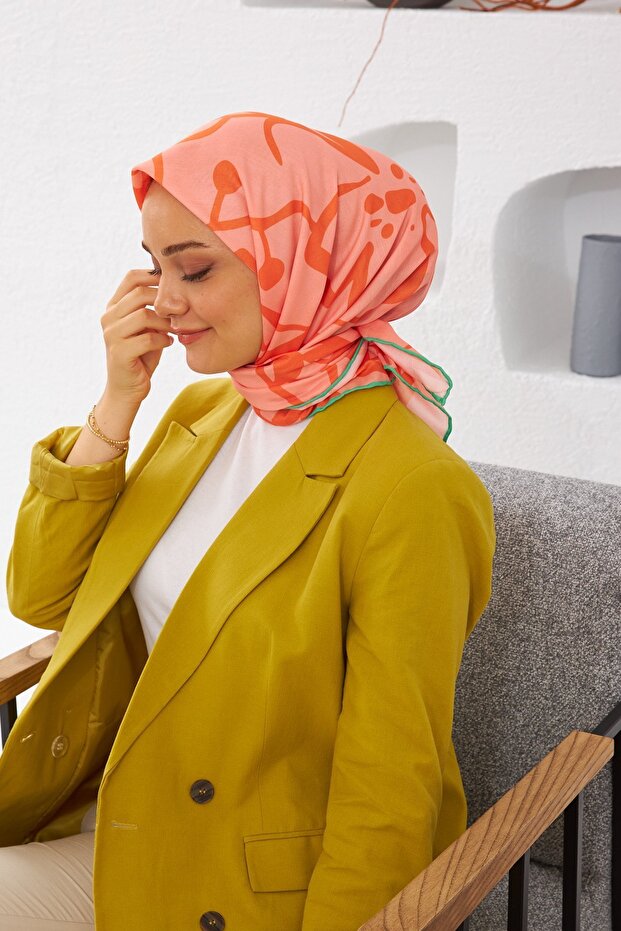 وشاح قطني رقيق بنمط الجوخ - 2