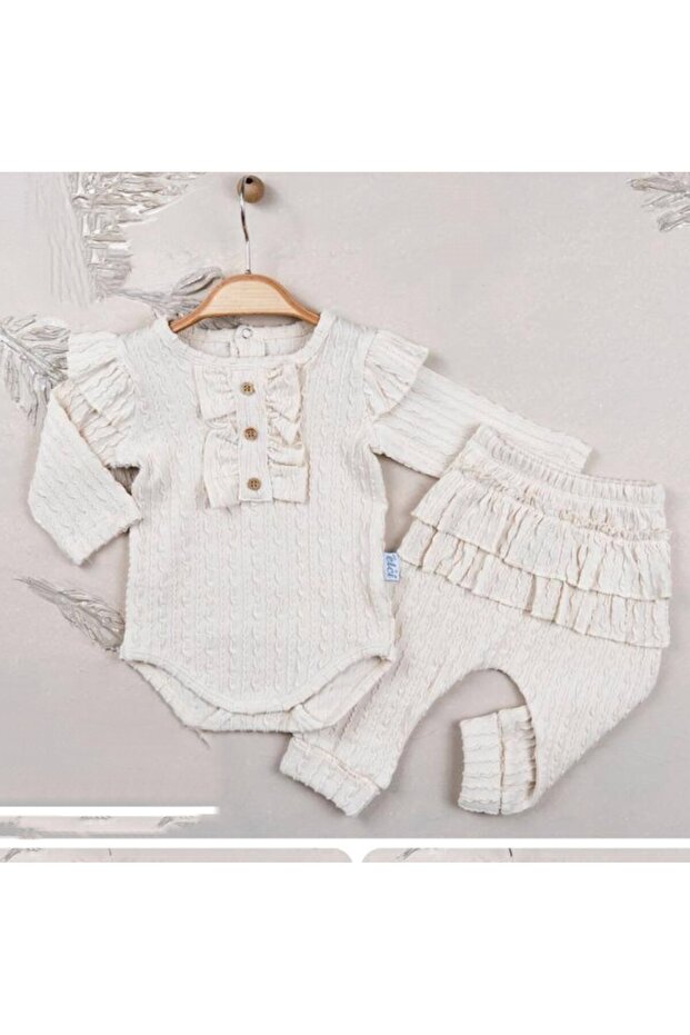 Mc Elci Frilly Badi Baby Girl Set