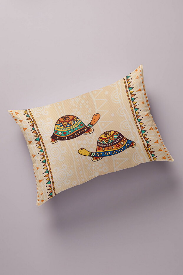 Decorative Bead Quilted Surface Pillow Case (50x70cm) 133