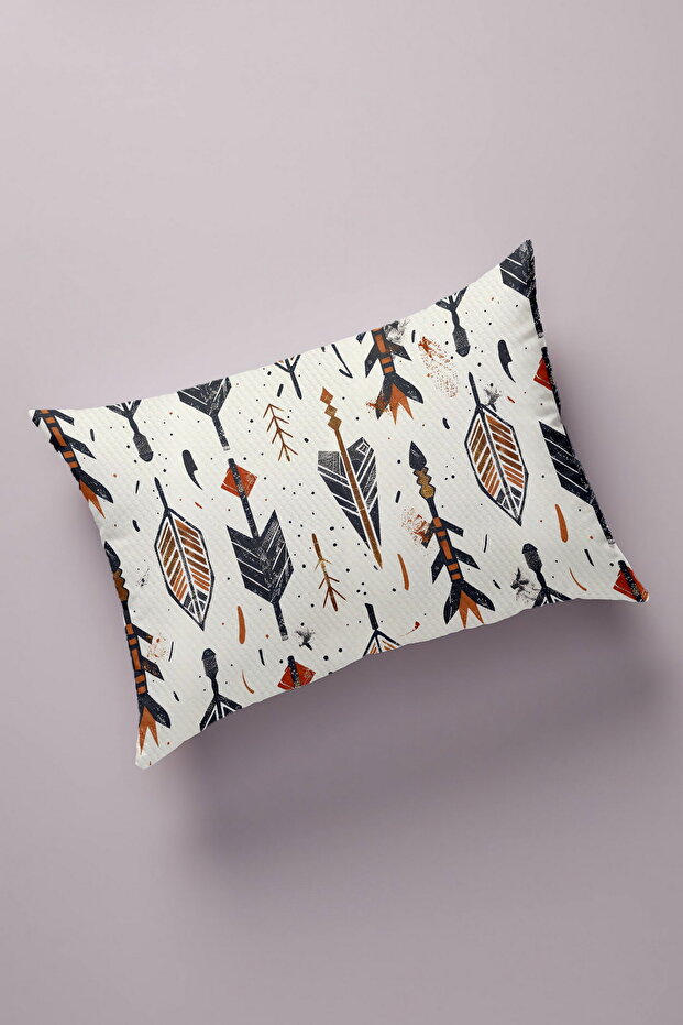 Decorative Bead Quilted Surface Pillow Case (50x70cm) 419