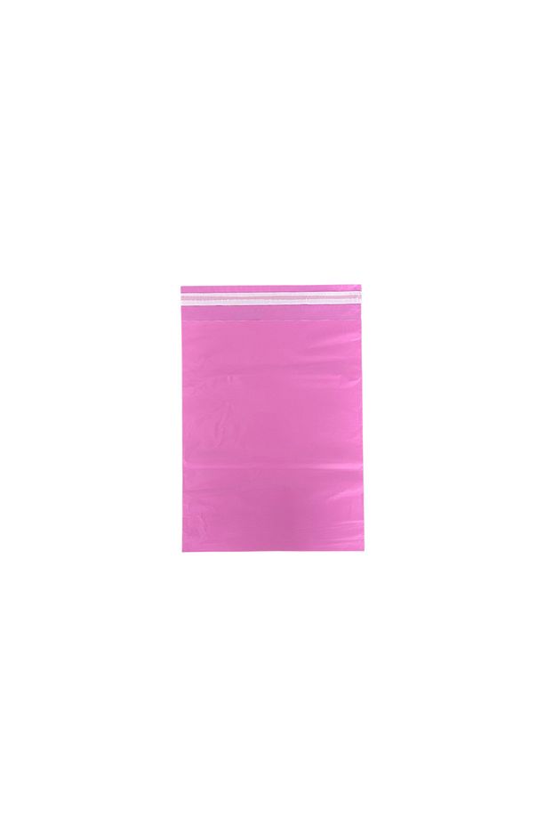 Cepsiz Renkli Kargo Poşeti - 30x37 Cm - Pembe - 1000 Adet - 1