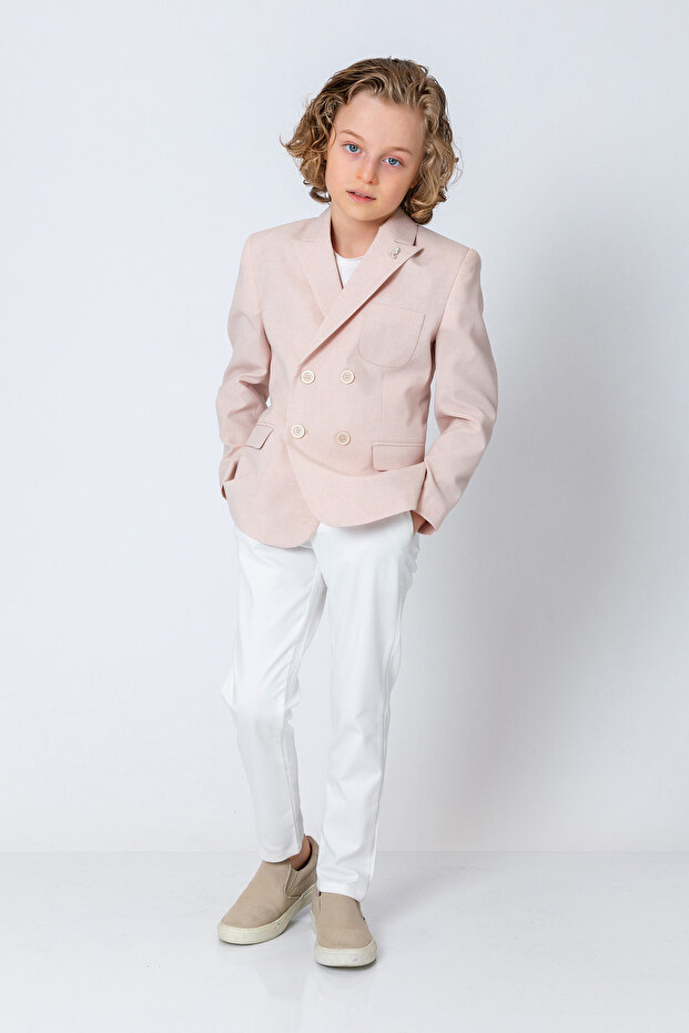 سترة بليزر للأولاد - 3