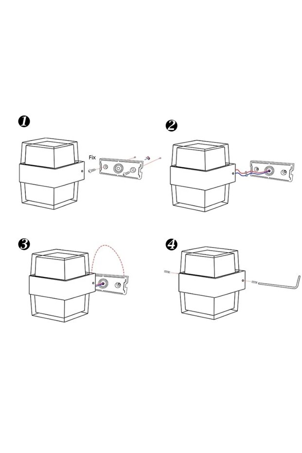 10w Bora Led Aplik - 5