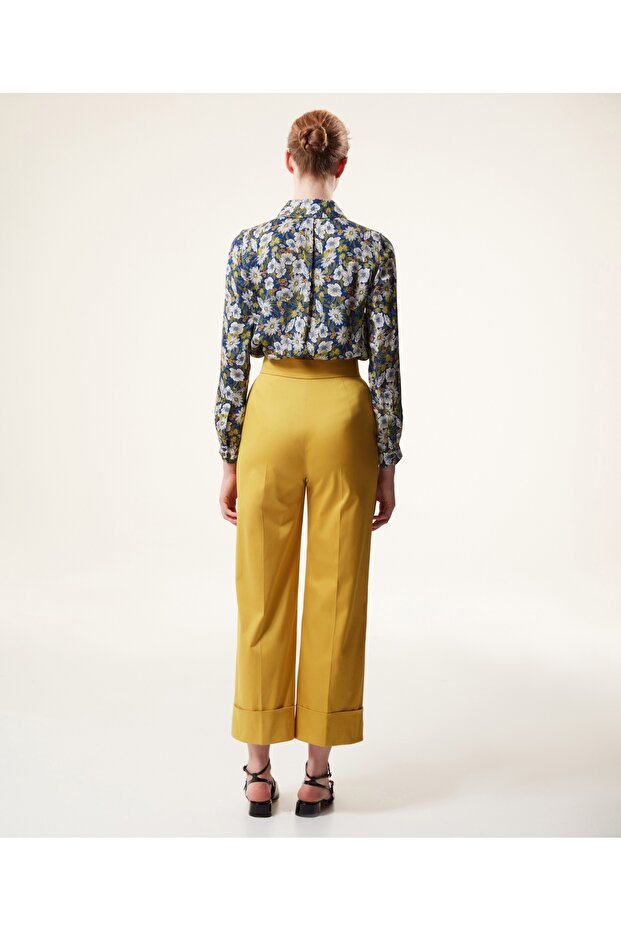 Kalhoty Gabardine – dvojitý design - 6