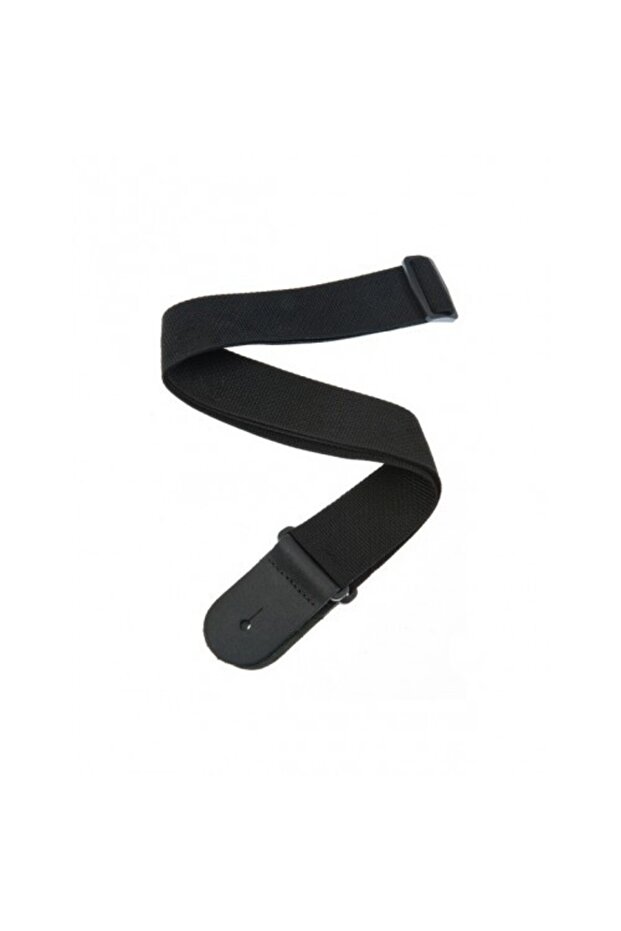 Guitar Strap 50mm Coton Woven Black Strap