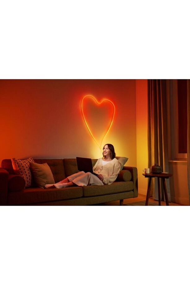 Akıllı Neon Flex Akıllı Renkli Led Şerit - 3 Metre - Matter, Google Home, Alexa Uyumlu - 5