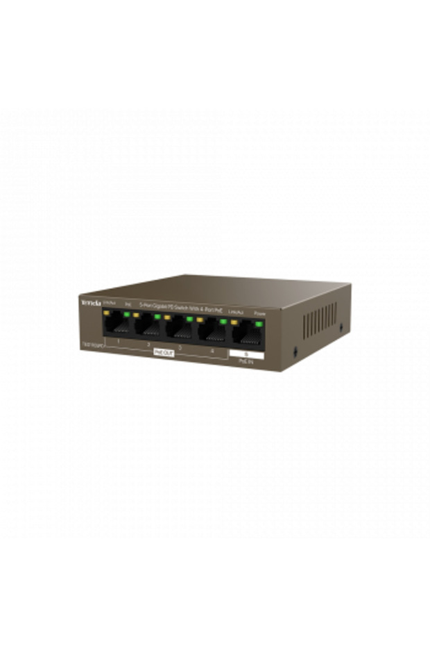Teg1105pd 5 Port 4 Port Poe 1 Port Poe In 10-100-1000 Switch Çelik Kasa Rack Mount - 3