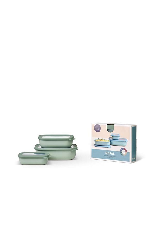 Set Cirqula Rectangular 3 Parça Saklama Kabı - 1