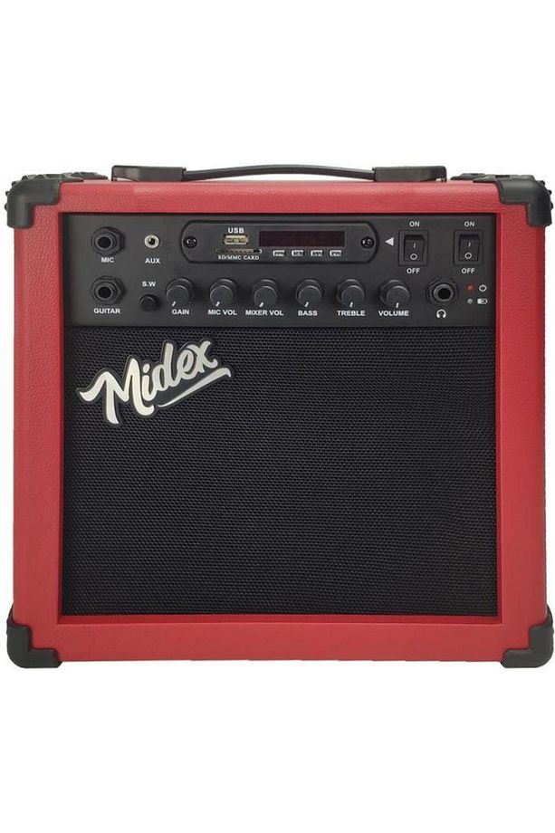 Mga-25rd Elektro Gitar Amfisi 25 Watt Usb Bluetooth Şarjlı 2 Girişli - 5