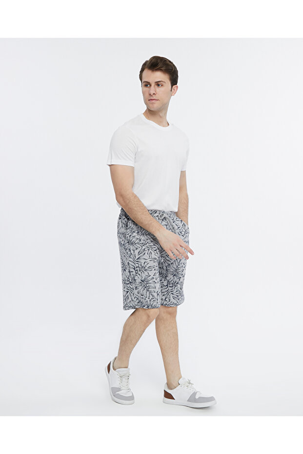 Two-Thread Printed Men's Shorts