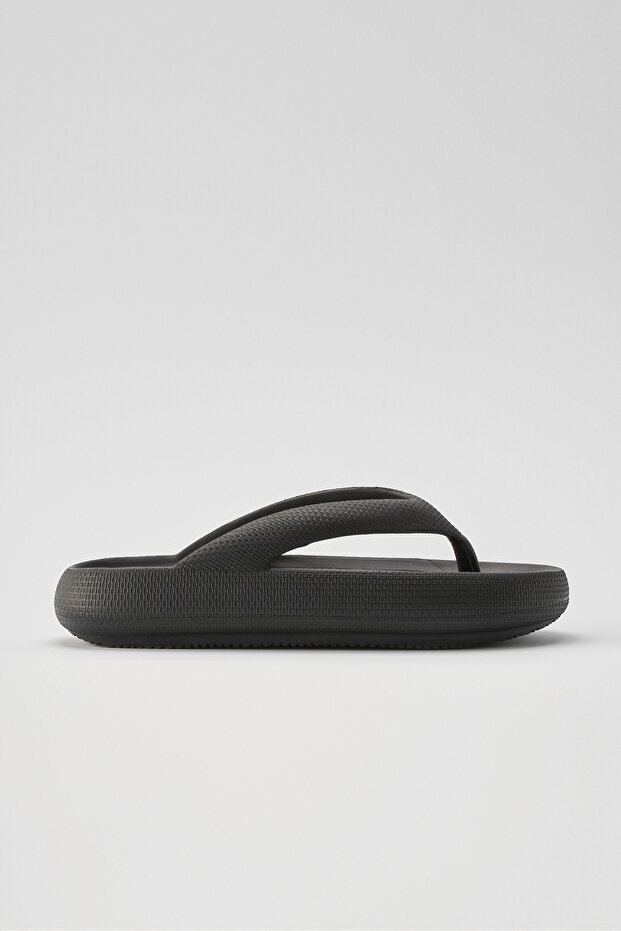 Camilo Black Flip Flop Platform Beach - Daily Eva Slippers