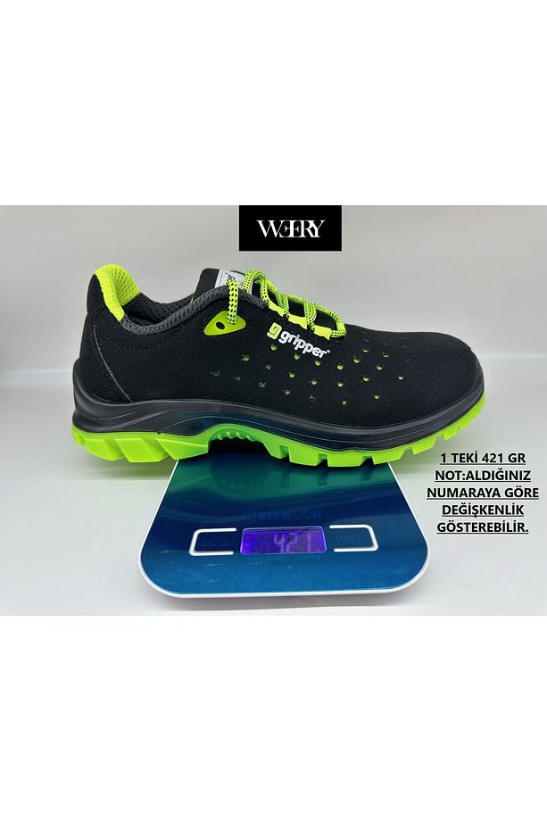 Mekap Gripper Gpr 155 S1 Microfibe Hafif Rahat Yazlık Hava Delikli Kompozit Burun Spor İş Ayakkabısı - 2
