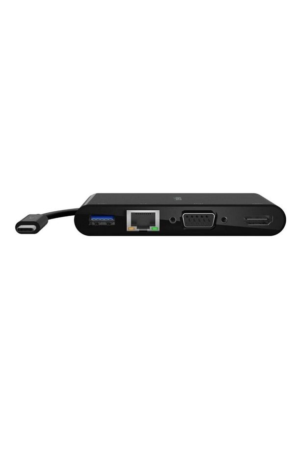 Usb-c Multimedia Adapter; 4k Hdmı, Ethernet, Usb-a, Vga - 2