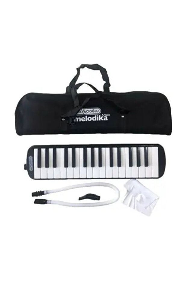 32k 32 Tuşlu Melodika Bez Çantalı Kırmızı Ultsst07291 - 1