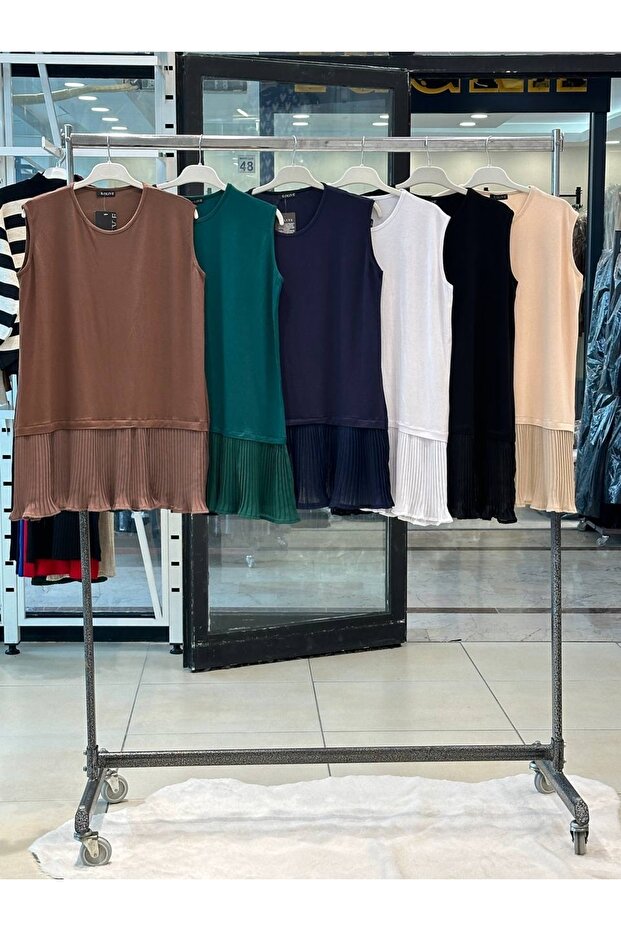 Pliseli Tunik İçlik - 6