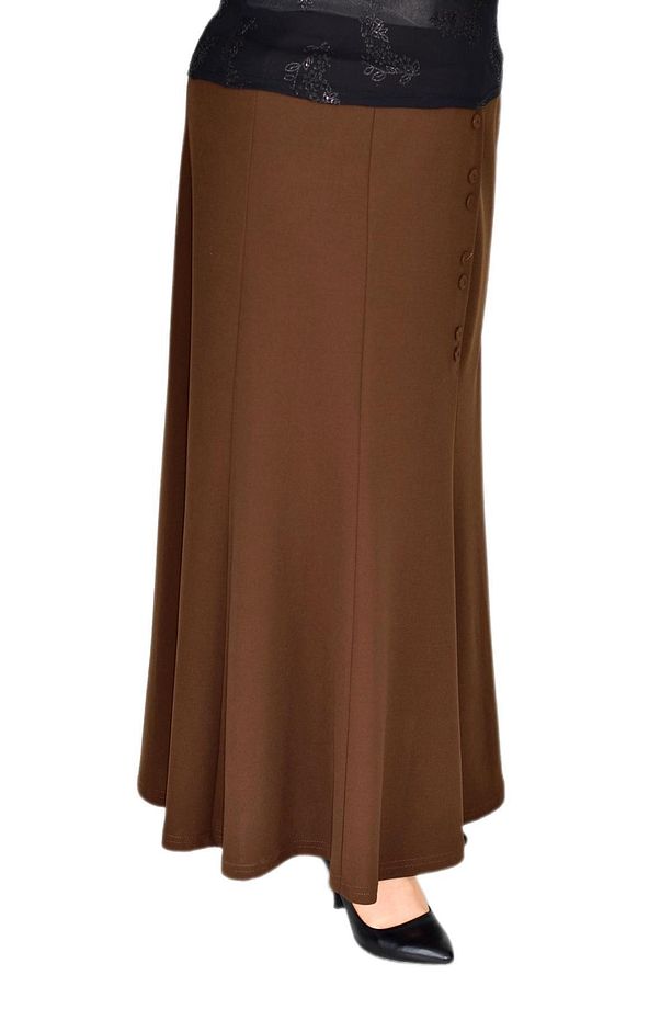 Kadın Kumaş Etek Lastikli Kemer Balık Model BGL-ST03327 - 3