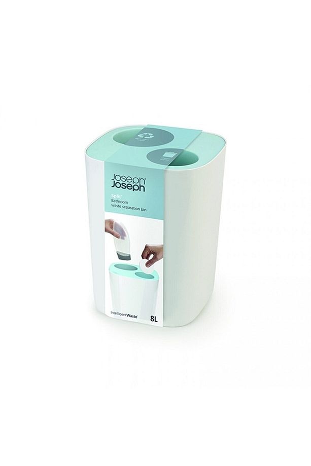 Joseph& Joseph Split Çöp Ve Geri Dönüşüm Kutusu 8 Litre Mavi 70505 - 2