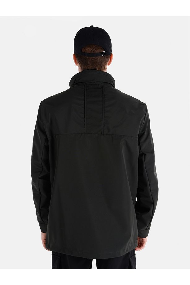 Regular Fit Cep Detaylı Yeşil Erkek Kaban Cl1056689 - 2