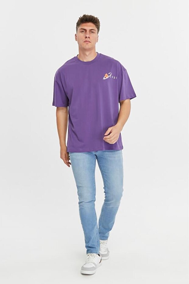 GLENDI Oversized PRINTED T-SHIRT