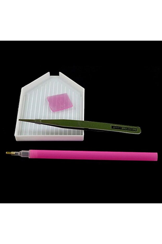 Sakura Ormanı Elmas Mozaik Tablo 56x51 - 2