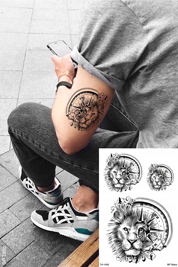 3'lü Aslan Dövmesi - 1