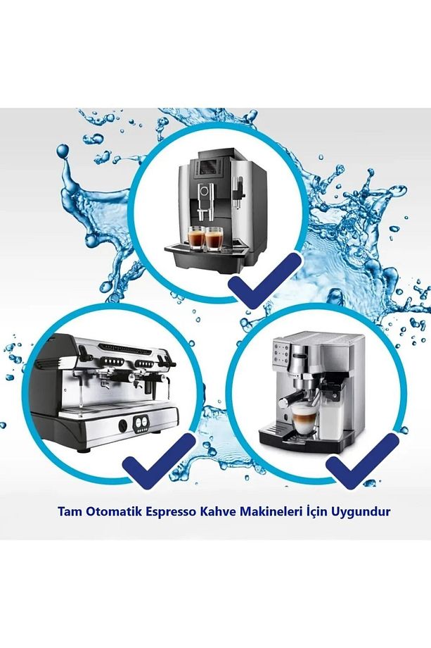 Kahve Espresso Makineleri Kireç, Yağ Sökücü Temizleme Tableti - 20 Adet - 4