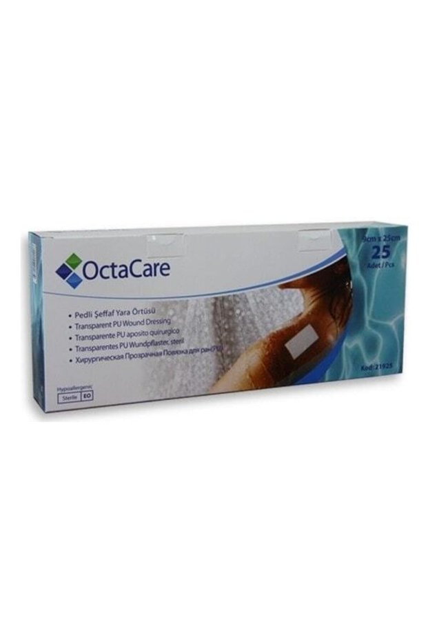 Padded Transparent Wound Cover 9Cmx20Cm 25 Pieces