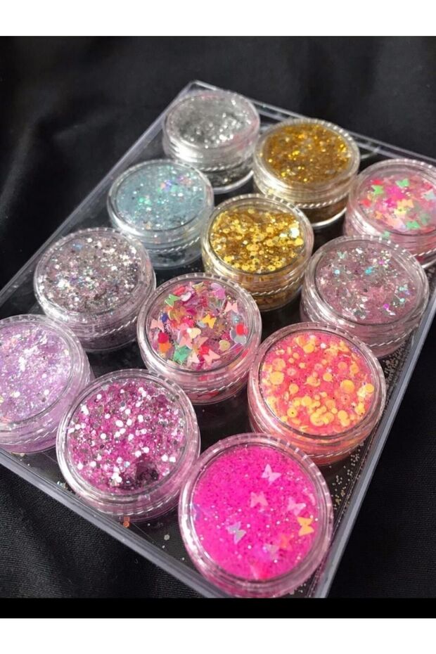 Göz Far Sim Glitter Jel Far Set