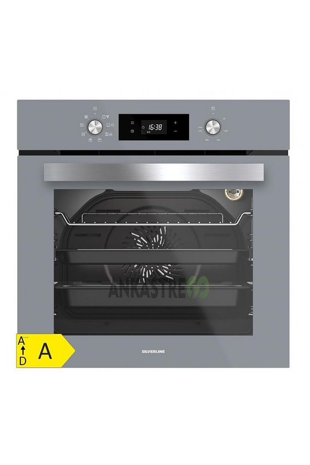 Gri Cam Ankastre Set (3457 Soho Davlumbaz - Cs5335s02 Ocak - Bo6504s01 Fırın) - 4