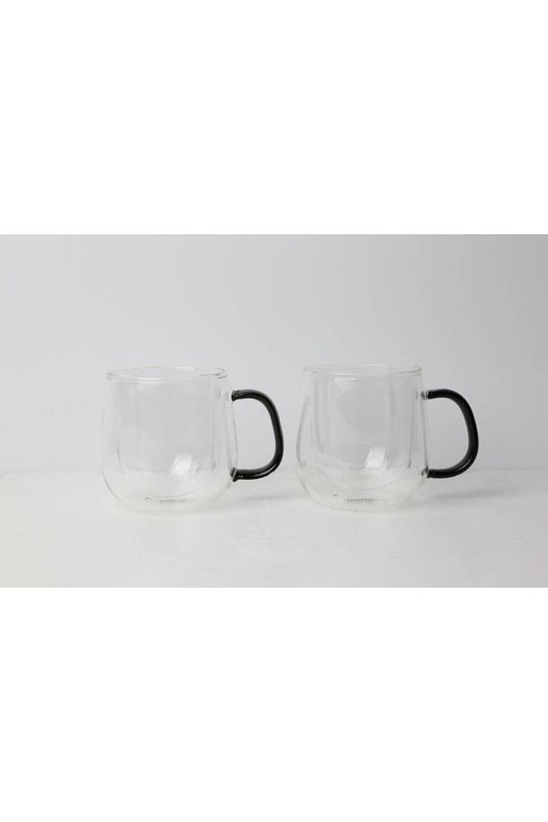 Classıca Lyhl-004 300 ml Çift Cidarlı Borasilikat Latte Bardak Seti - 2