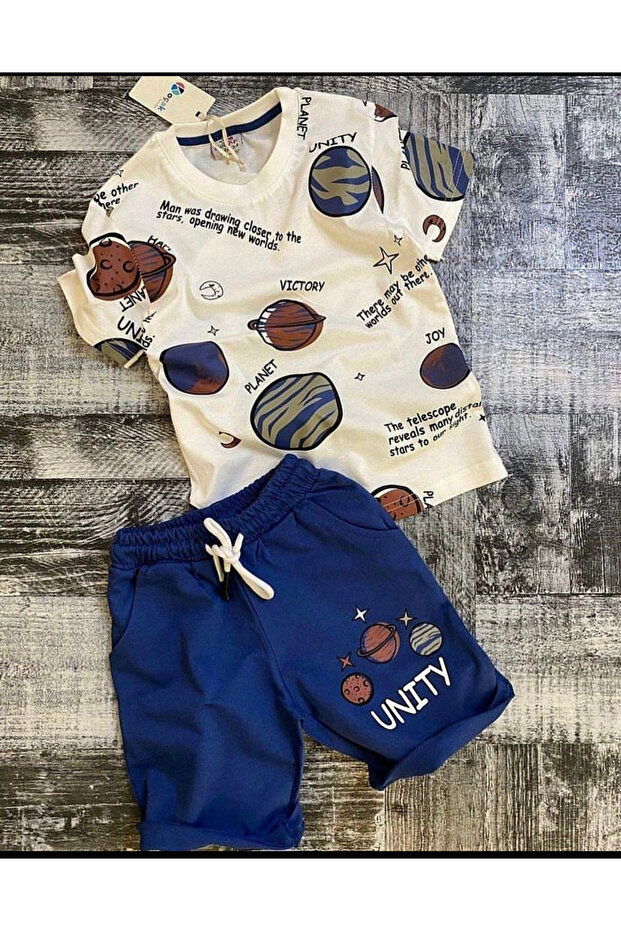 Boy's Summer Shorts Bottom Top Set