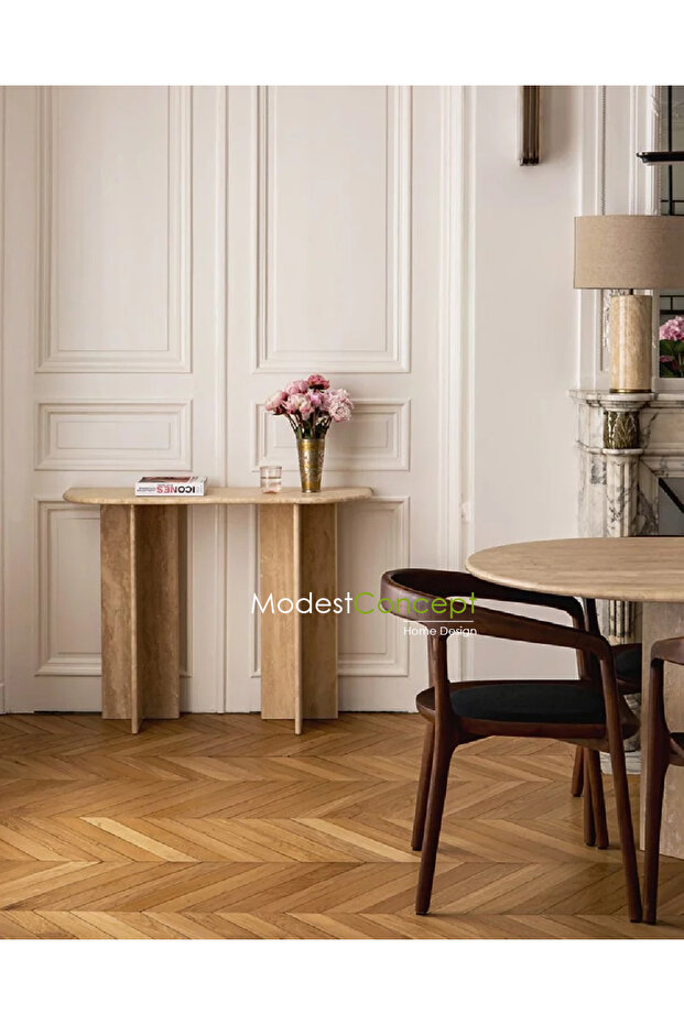 Doğal Traverten Dresuar - 2