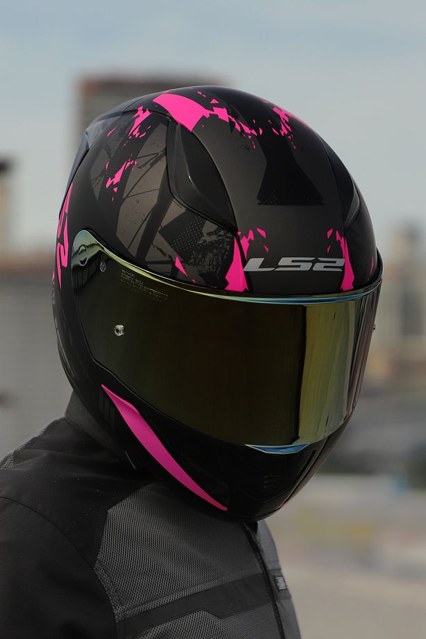 Rapıd 2 Race Palımnesıs Mat Siyah-pembe Kask - 3