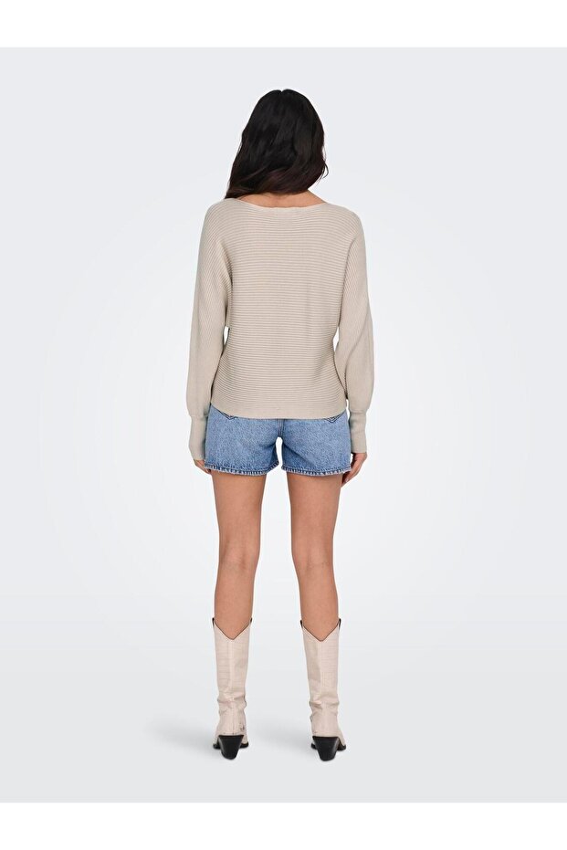 ONLADALINE L/S SHORT PULLO KNT NOOS - 5