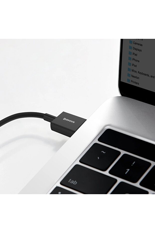 Superior 66W 100 cm Hızlı Şarj Ve Data Type-C Şarj Kablosu - 5