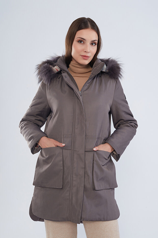 Kürklü Parka - 1