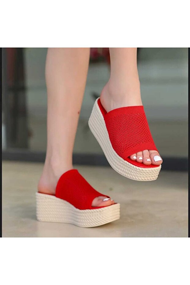 Set papuci cu toc pană - 1