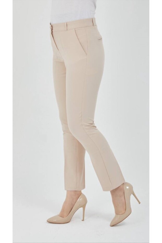 Double Kumaş Pantolon - 1