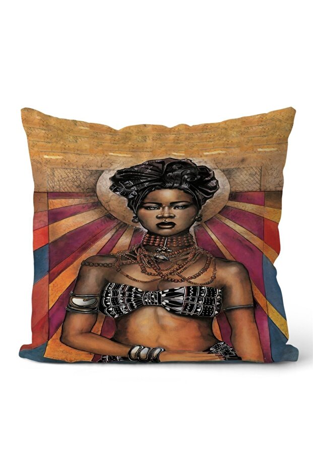 Double Sided Throw Pillow Cover Code: Kir3545 - 1