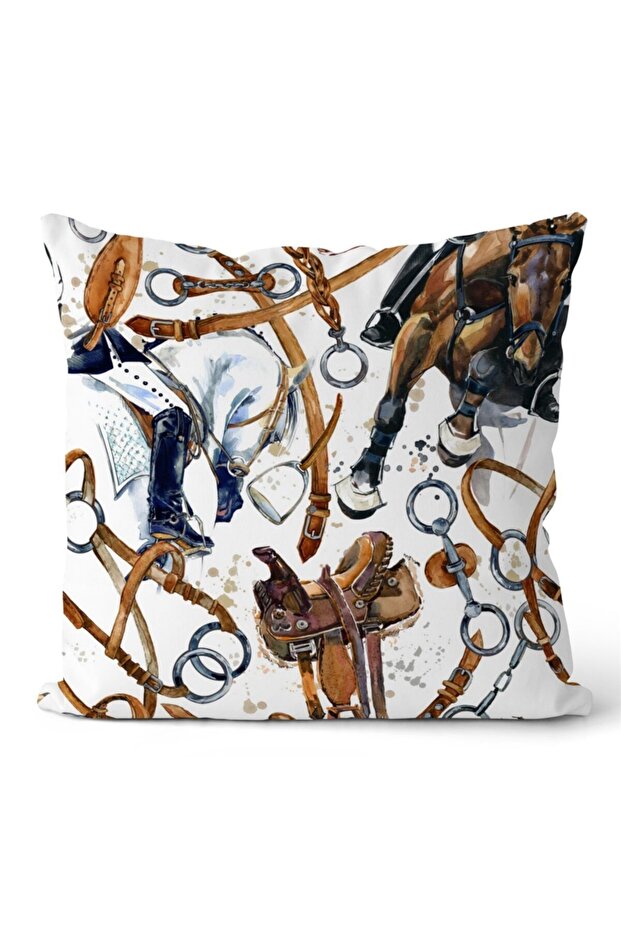 Double Sided Throw Pillow Cover Code: Kir1079 - 1