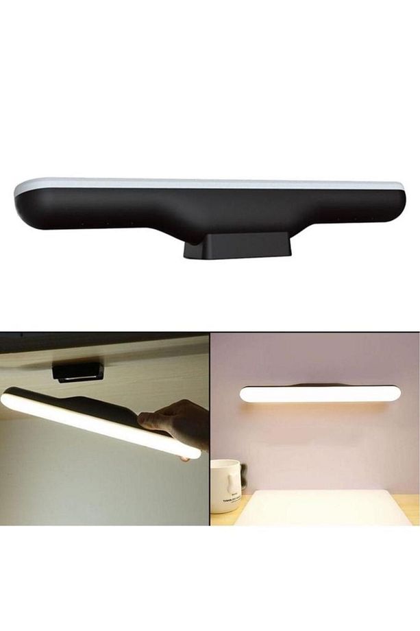 5 Watt Şarjlı Led Işık Mıknatıslı Led Lamba Dimmerli Nova Siyah Hero Led Aplik 3 Farklı Renk Işık - 3