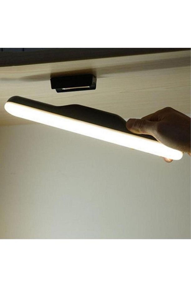 5 Watt Şarjlı Led Işık Mıknatıslı Led Lamba Dimmerli Nova Siyah Hero Led Aplik 3 Farklı Renk Işık - 4