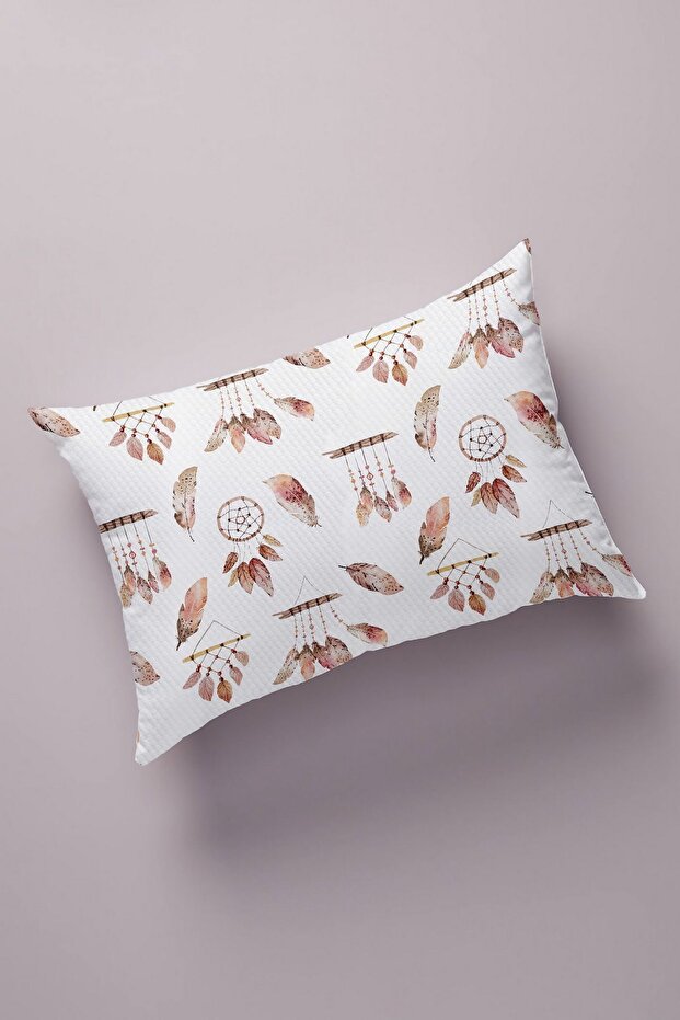 Decorative Bead Quilted Surface Pillow Case (50x70cm) 394