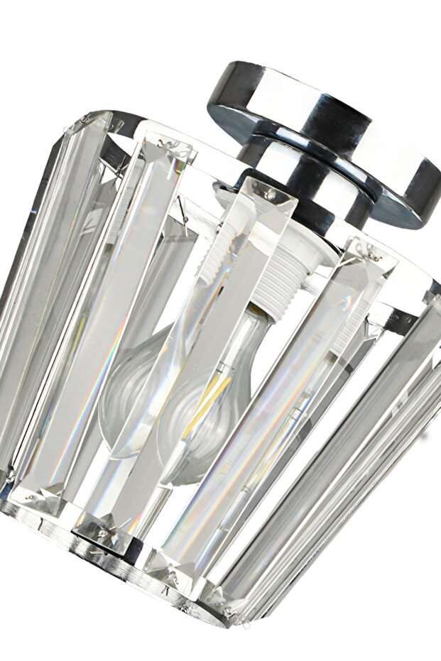 Neva Tavan Montaj Tekli Avize Krom - 5