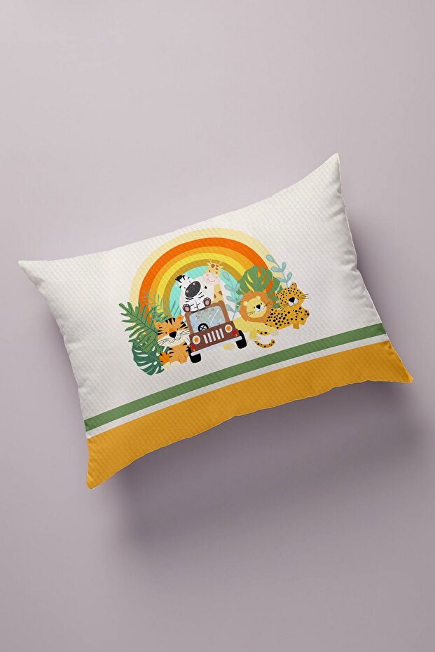 Decorative Bead Quilted Surface Pillow Case ( 50x70cm ) 325