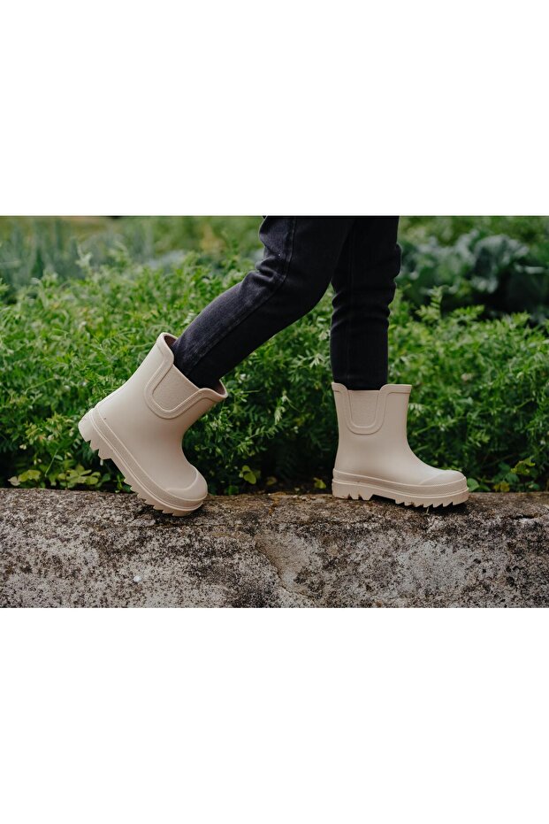 أحذية المطر Tokio باللون البيج - 7