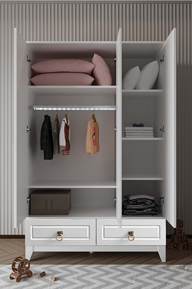 3 Kapılı Oslo Dolap - 5