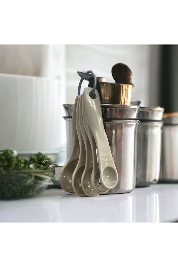 Plastik Ölçü Kaşığı 5 Li Set Ölçü Küreği Ölçek (1,25ml,2,5ml,5,ml,7,5ml,15,ml) 5 Adet - 1